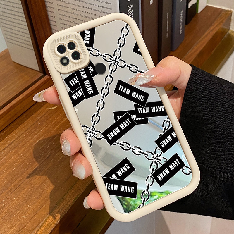 Casing Hp Untuk Xiaomi Redmi 9C Redmi 9C NFC Redmi 10A POCO C31 Case Casing pola Rantai Kasing HP Ke