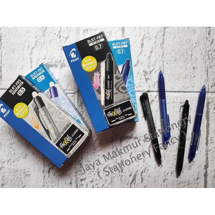 

Pen Pilot Frixion (Fine & Extra Fine) BLRT-FR5/BLR-FR7 0.5mm / 0.7 mm