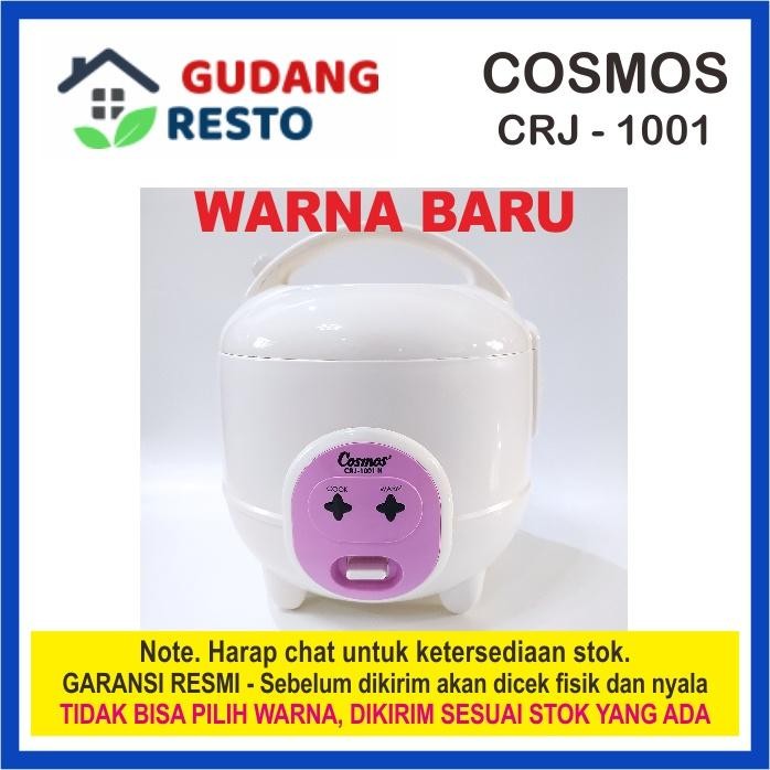 Cosmos Rice Cooker Com Ni Crj 1001 0.6L 3 In 1 Crj1001 Ni Kecil Piknik Anak Kos