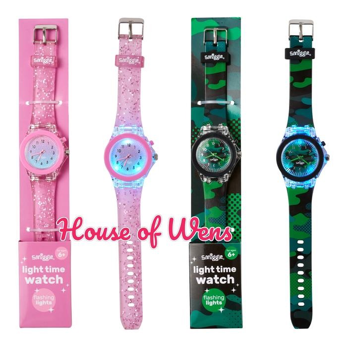 SMIGGLE CHEER LIGHT UP WATCH ORIGINAL - JAM TANGAN SMIGGLE