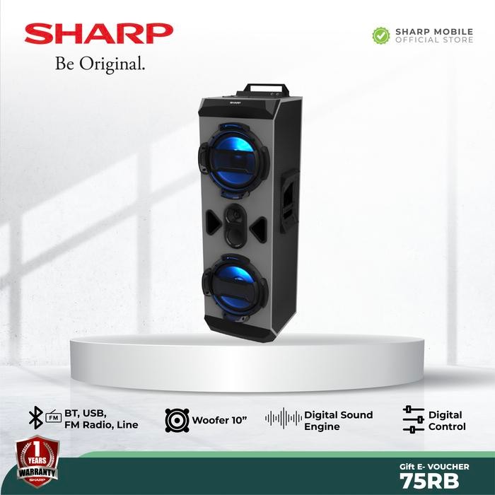 SHARP CBOX-GSPRO10SB Active Speaker Pro Series