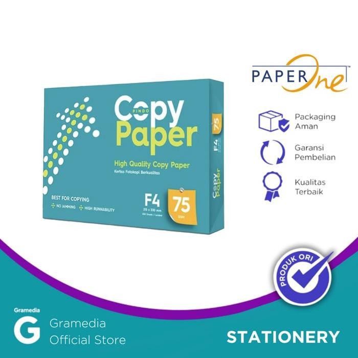 

*Hot Item* Paper One Fc 75 Gr F4