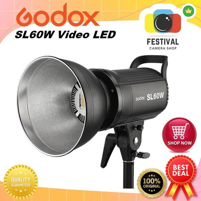 Godox SL60W Video LED Bowens Mount / Godox SL 60W / Godox SL 60 RESMI