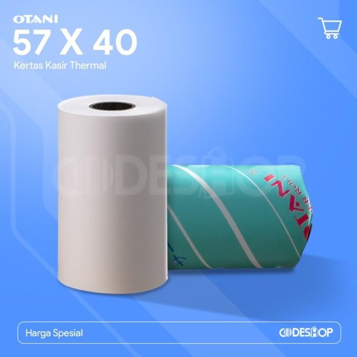 

57x40 Kertas Struk Thermal Kasir 58 mm Paper Roll Otani 58x40