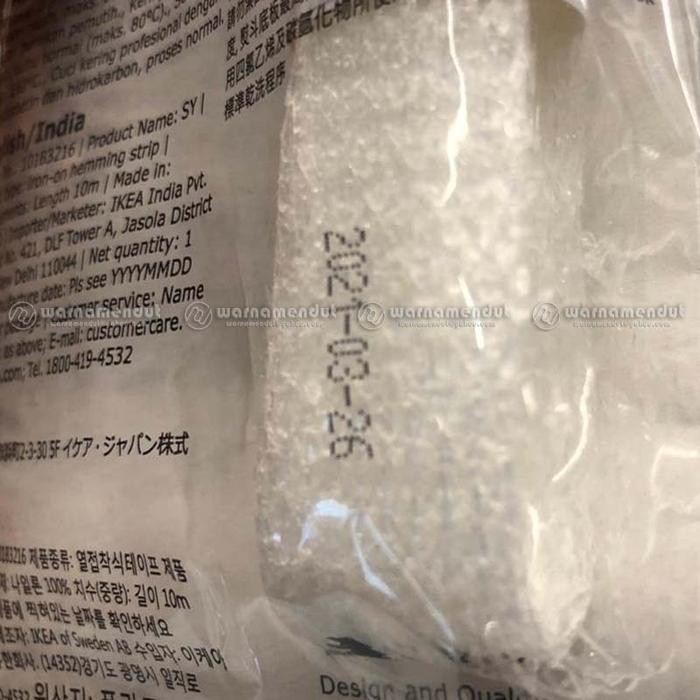 

WM IK3216 Strip kelim setrika tanpa jahit dengan panjang 10m