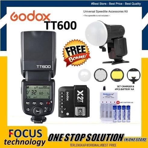 Universal Thinklite Flash Godox TT600 For Canon / Fuji / Nikon / Sony
