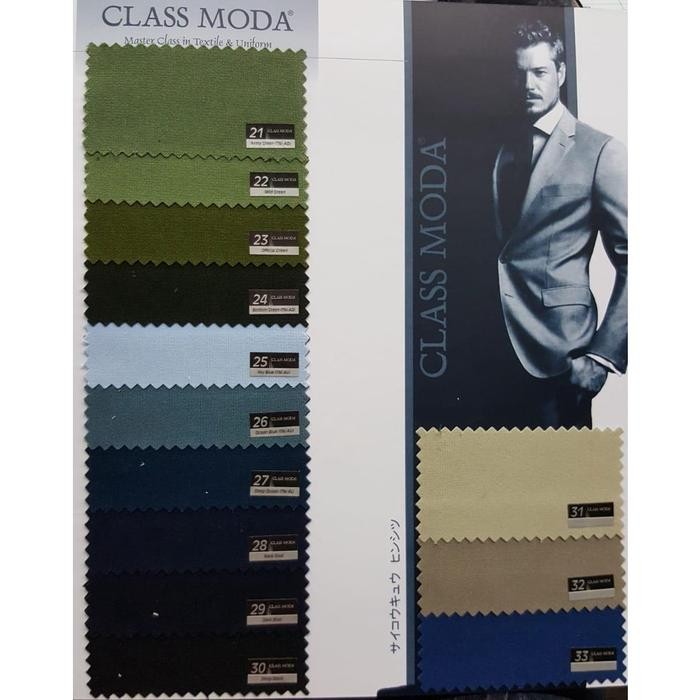 

Kain Bellini Class Moda Bahan Seragam Jas Pria High Twist Semi Wool Meteran