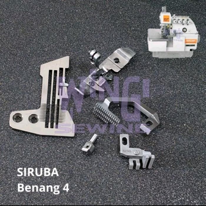 

SIRUBA 747 Benang 4 Gauge set Getset Mesin Obras Industri