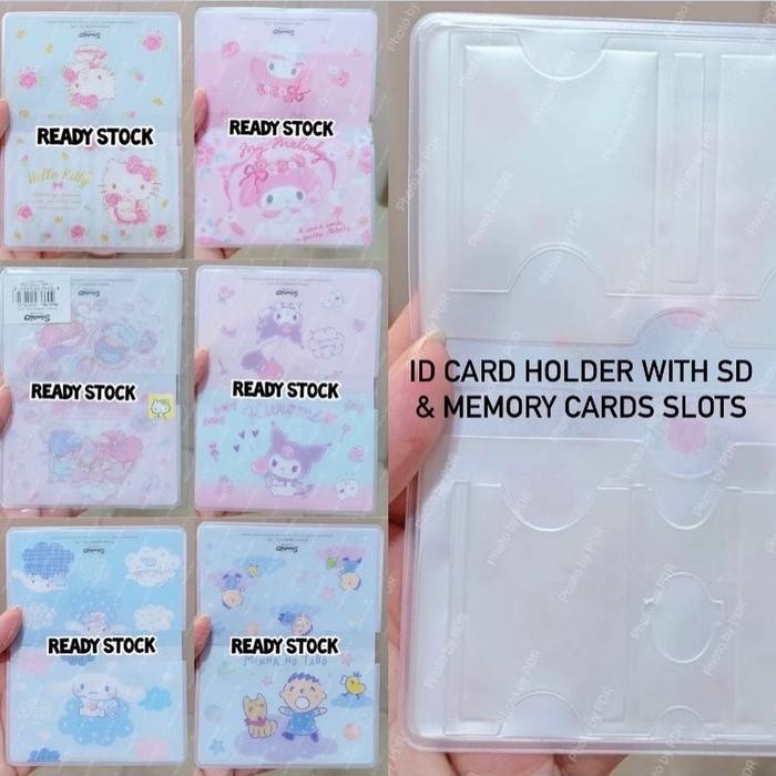 

ID Card Holder Sanrio Original SD Memory Card Slot