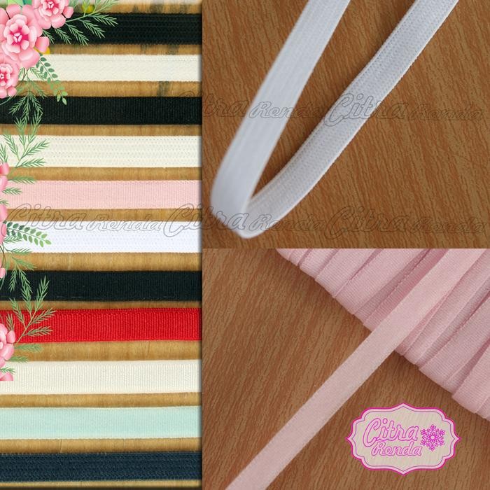 

(Per Roll) KRE05G Karet Soft Elastis Karet Kolor Lebar 0,6 Cmm @30 Met