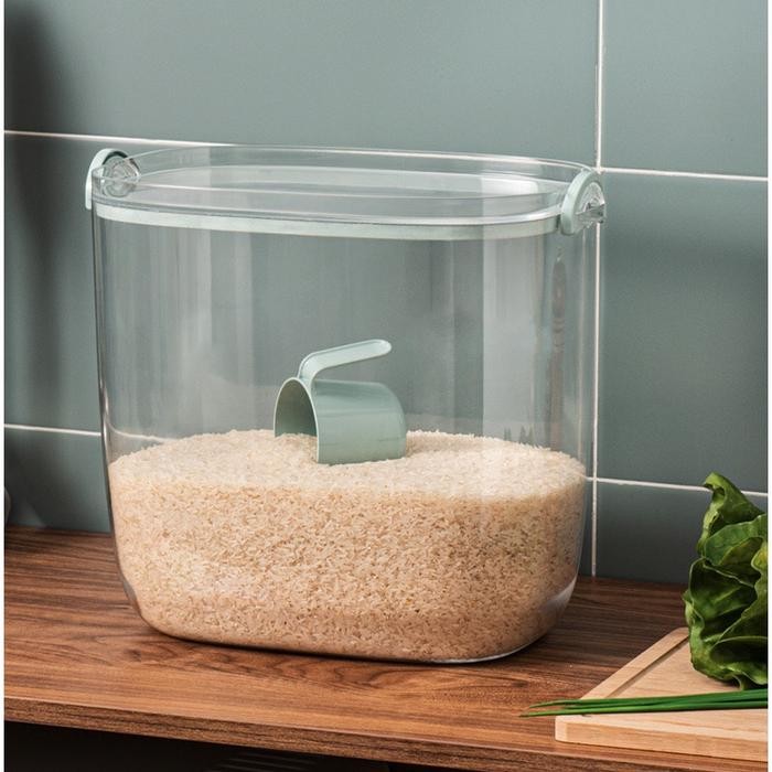 Dispenser Beras Rice Dispenser Tempat Wadah Penyimpanan Beras Rice Bucket