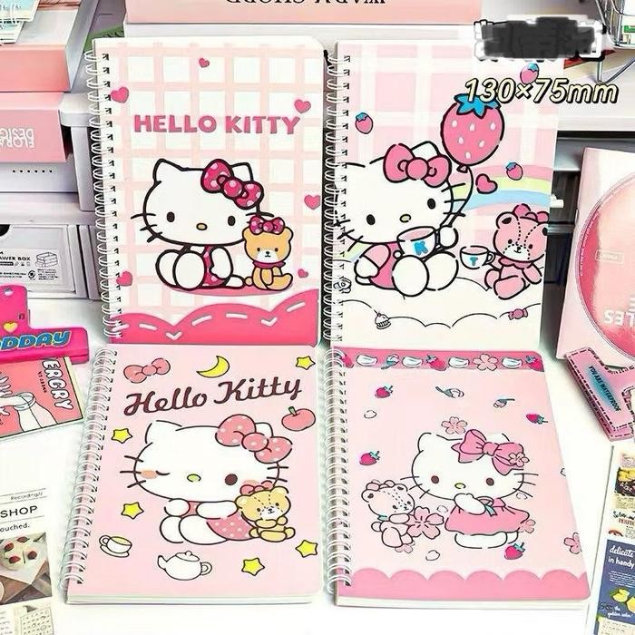 

Buku note A5 motip lucu karakter Sanrio buku tulis buku garis anak buku note kartun lucu