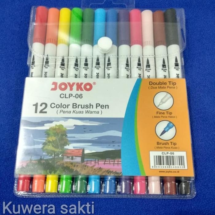 

Color Brush pen Joyko (per set)