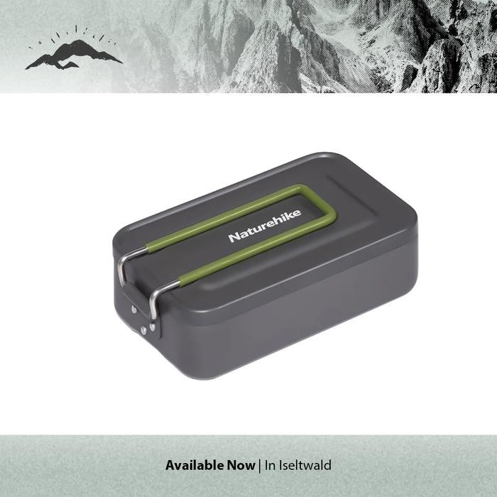 Naturehike Kotak Makan NH21CJ011 Aluminium Alloy Lunch Box