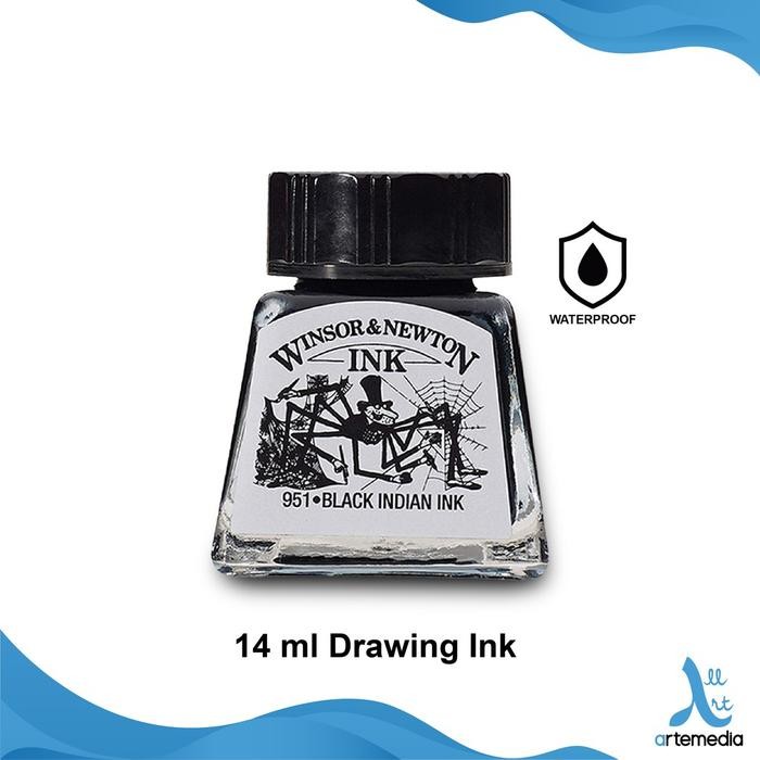 

Winsor & Newton Black Drawing Ink Calligraphy