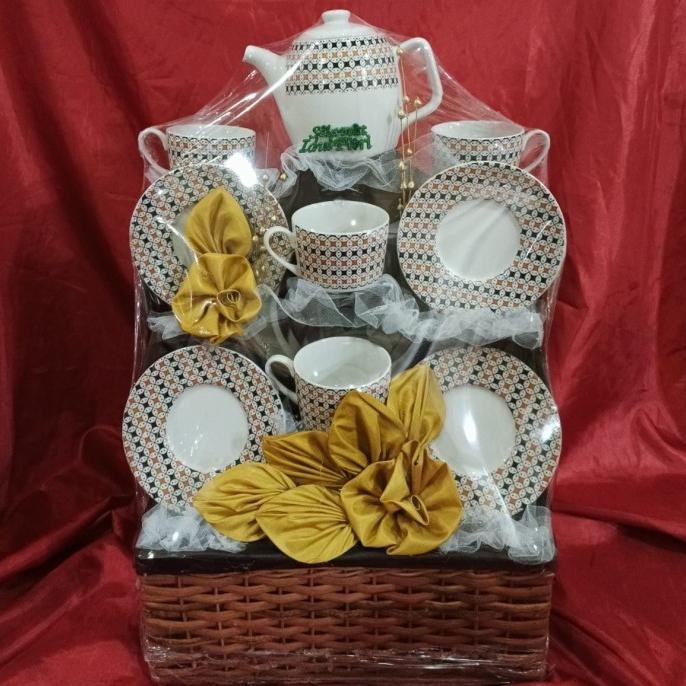 

[100% Garansi] Parcel Tea Set- Parcel Pecah Belah - Parcel Lebaran D