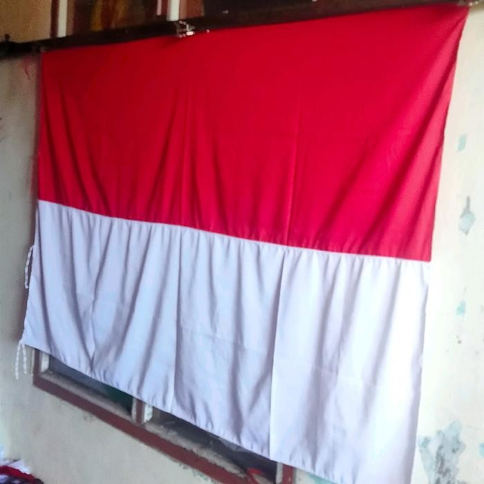 *:*:*:*:*] BENDERA MERAH PUTIH KAIN KATUN 1,8 METER X 1,2 METER