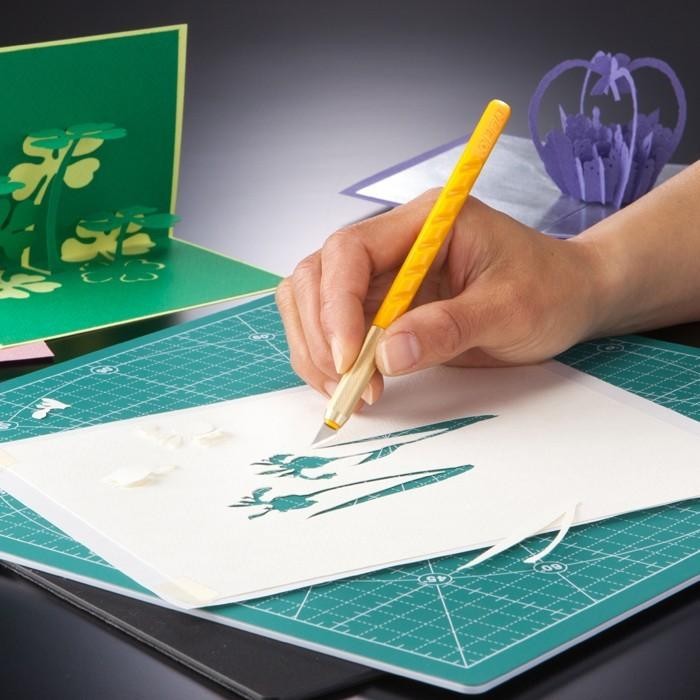 

CUTTER PEN AK-1/5B ART KNIFE WITH 5 BLADES OLFA KODE 912