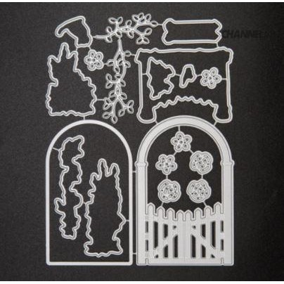 

CUTTING DIES - 3D GARDEN GATE KODE 798