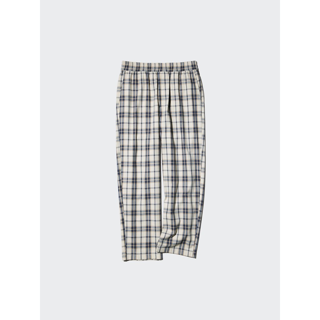 Uniqlo Celana Flannel Ankle Rileks