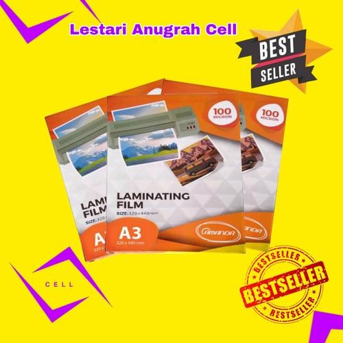 

plastik laminating a3 amanda 100 micron pak