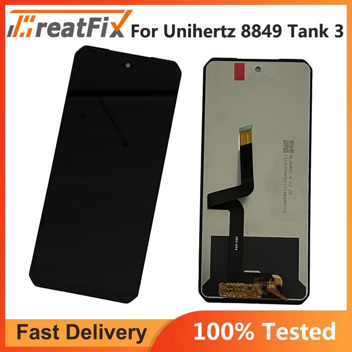 100% Tested For Unihertz 8849 Tank 1 Tank 2 Tank 3 LCD Display Touch Screen Digitizer Assembly For U