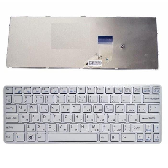 Keyboard Sony Vaio SVE11 SVE 11 SVE11113FXW Putih *