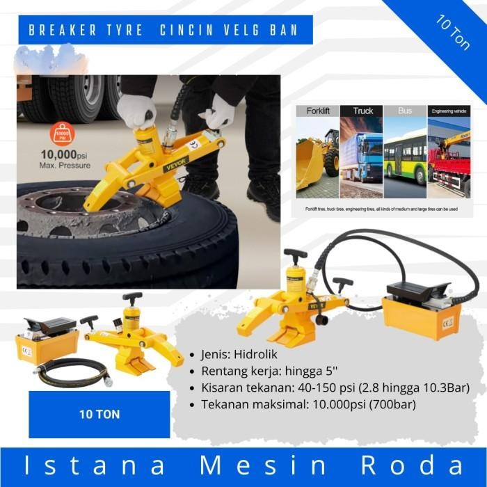 Cuci Gudang Tyre Tractor Truck Hydraulic Bead Breaker Tire Changer/impact tire hydraulic press tool