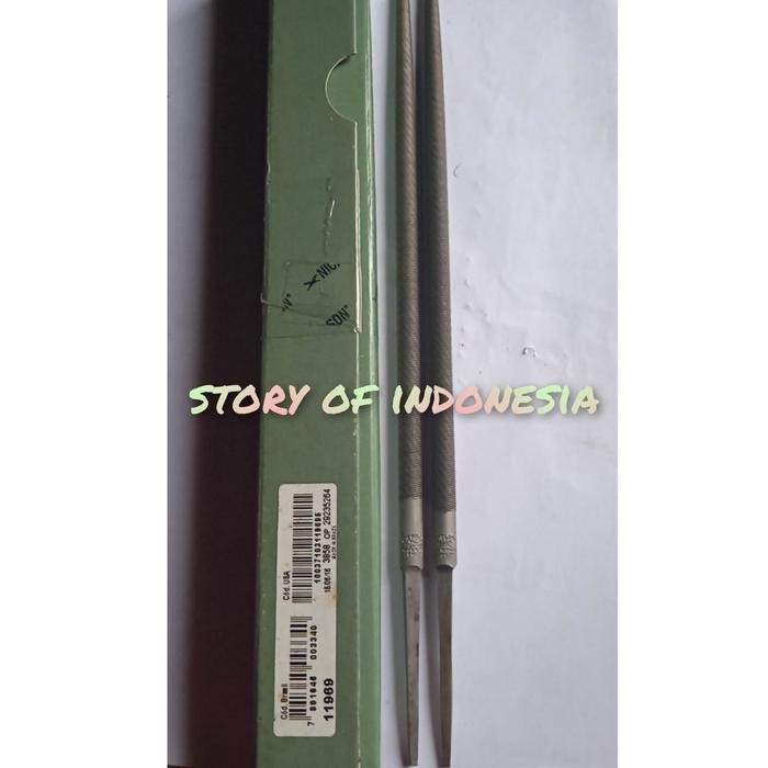 Nicholson Kikir Round File / Bulat 4" 6" 8" 10" 12" Asli Eropa