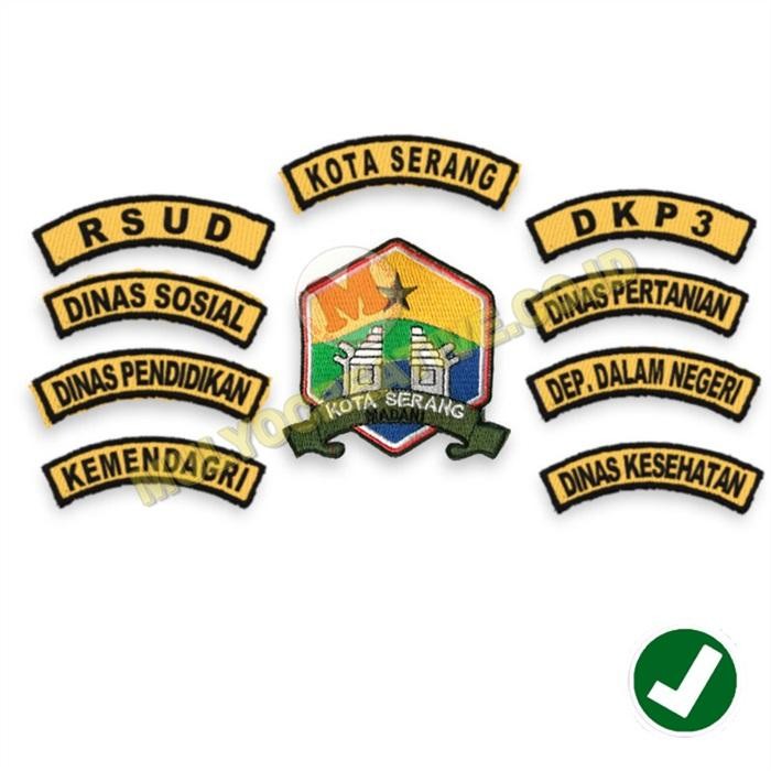 

Bed Bordir Logo Dinas Kota Serang - Bordir Pemkot Serang PREMIUM