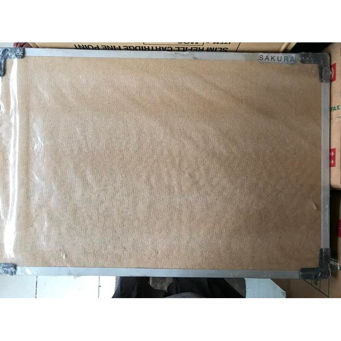 

Softboard Sakura 40 X 60 Cm Polos Papan Pin Board / Soft Board 40 X 60