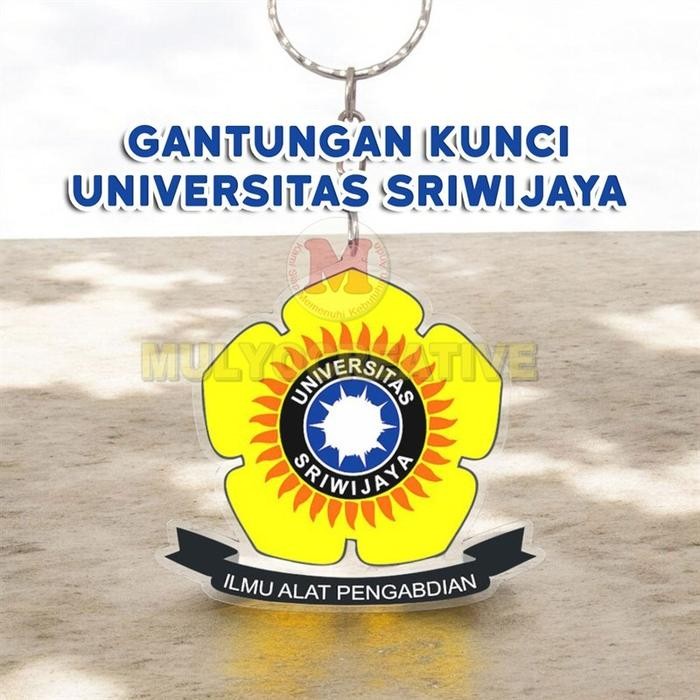 

Ganci UNSRI Akrilik Dua Sisi Bolak Balik Gantungan Kunci Keychain Universitas Sriwijaya PREMIUM