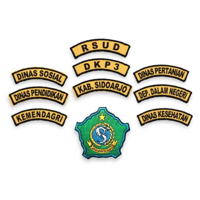 

Bed Bordir Logo Dinas Kabupaten Sidoarjo - Bordir Kab Sidoarjo PREMIUM