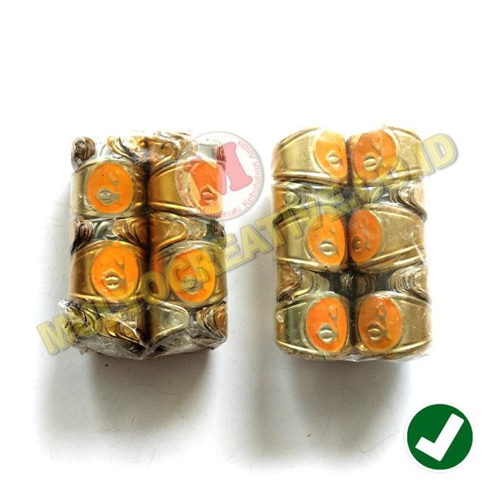 

Ring Hasduk Pramuka Penegak 100 Pcs - Ring Kacu Pramuka Warna Kuning PREMIUM