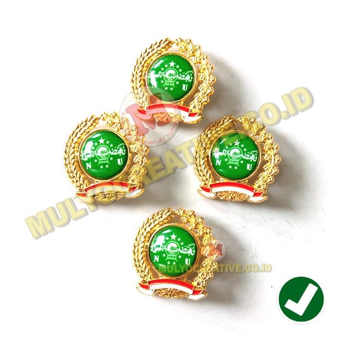

Lencana Pin Logo NU Murah - Pin Custom Murah Pengait Peniti PREMIUM