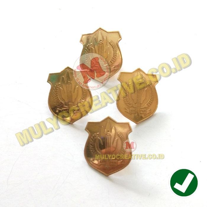 Pin Bros Logo Satpam Murah Pin Krah Security Satpam Ful Logam Murah PREMIUM