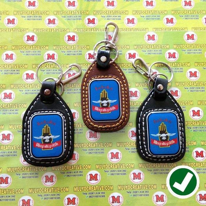 Gantungan Kunci Kulit - Gantungan Kunci Merpati Putih - Murah PREMIUM