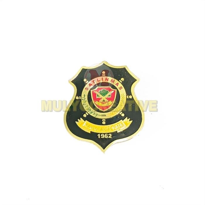 

Pin Satlinmas Bros Logo Linmas Perisai PREMIUM