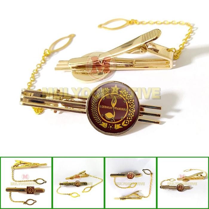 

Jepitan Kacu Gerakan Pramuka-Tie Bar Clip Pramuka-Pramuka Putra Putri PREMIUM
