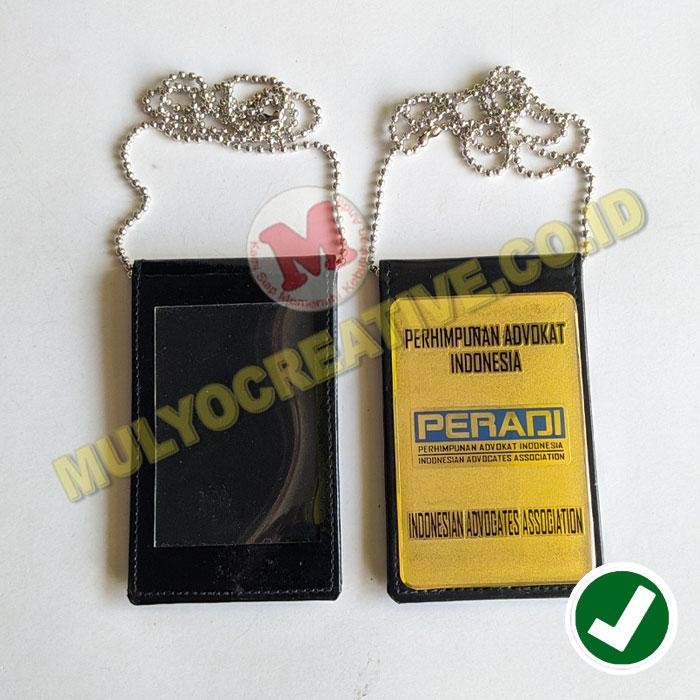 

Dompet Name Tag Kalung Lencana PERADI - Dompet Lencana Murah PREMIUM