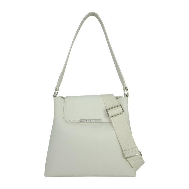 Hush Puppies Tas Wanita Sadie Shoulder Off White
