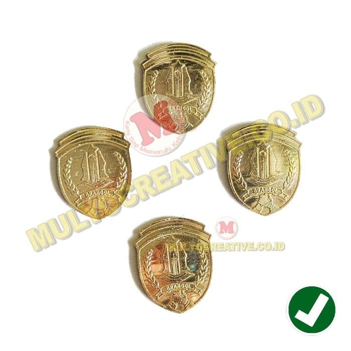 

Pin Logo Desa Daerah Custom Pin Bros Magnet Bahan Full Logam PREMIUM