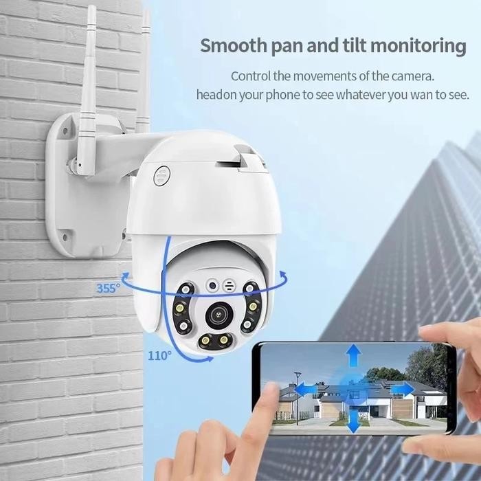 Cctv Ip Kamera Cctv Wifi Outdoor V380 Pro Full Hd Cctv Waterproof