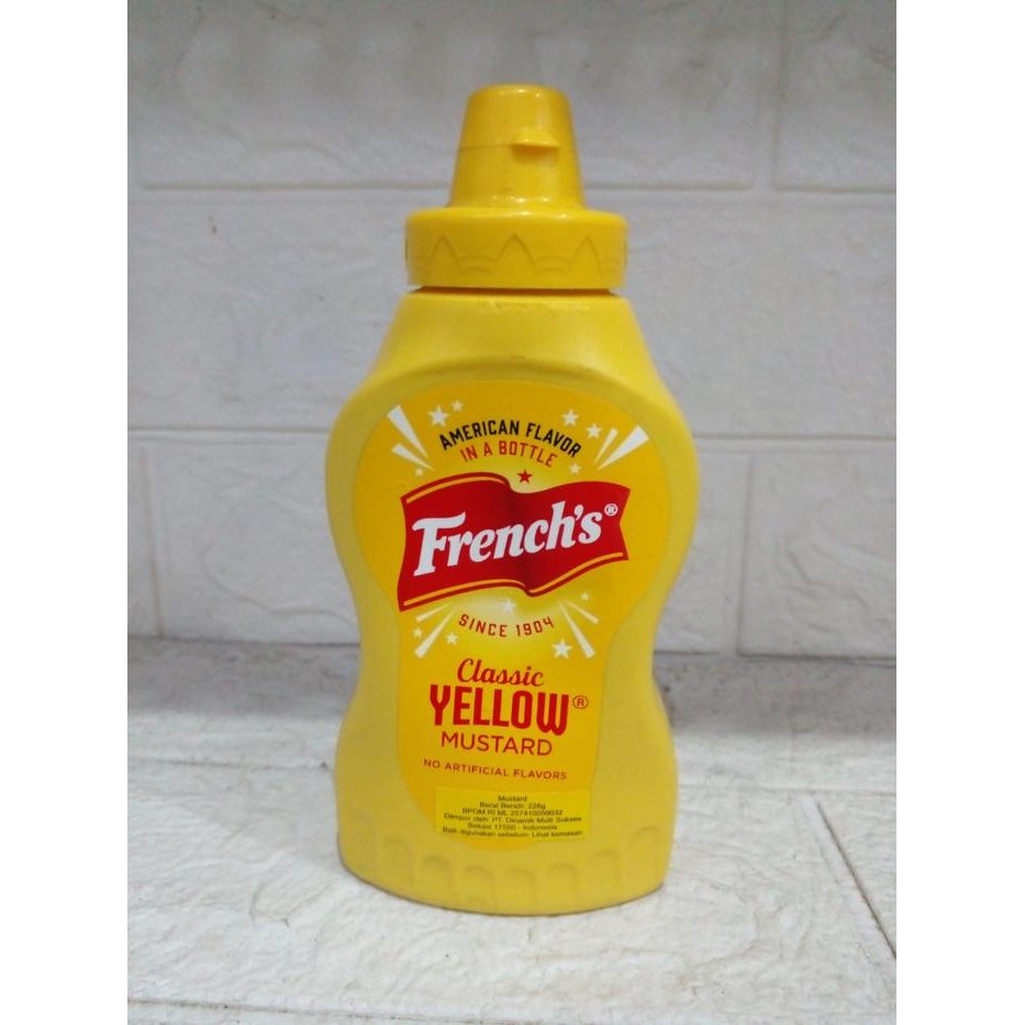 

FRENCH Classic Yellow Mustard oz - Frenchs Saus Mustar Botol 226g