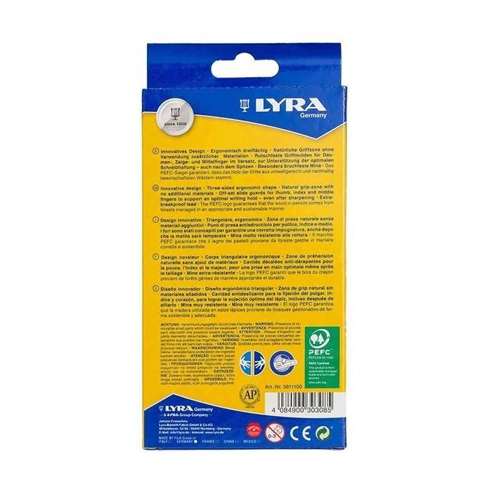 

Lyra Groove Jumbo Color Pencil Set 10 Warna ( Pensil Warna )