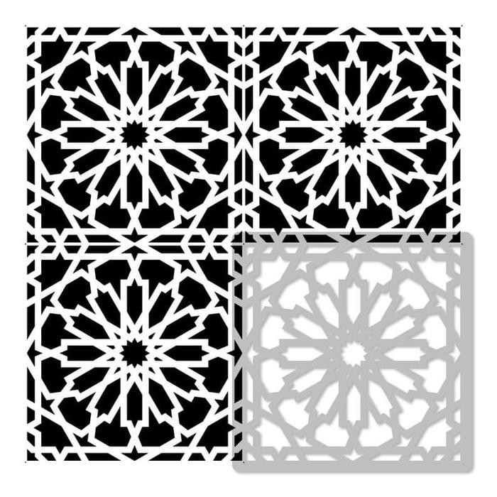 

Stencil Lantai Motif 11