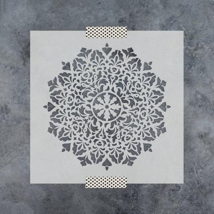 

Mandala Stencil Type 6