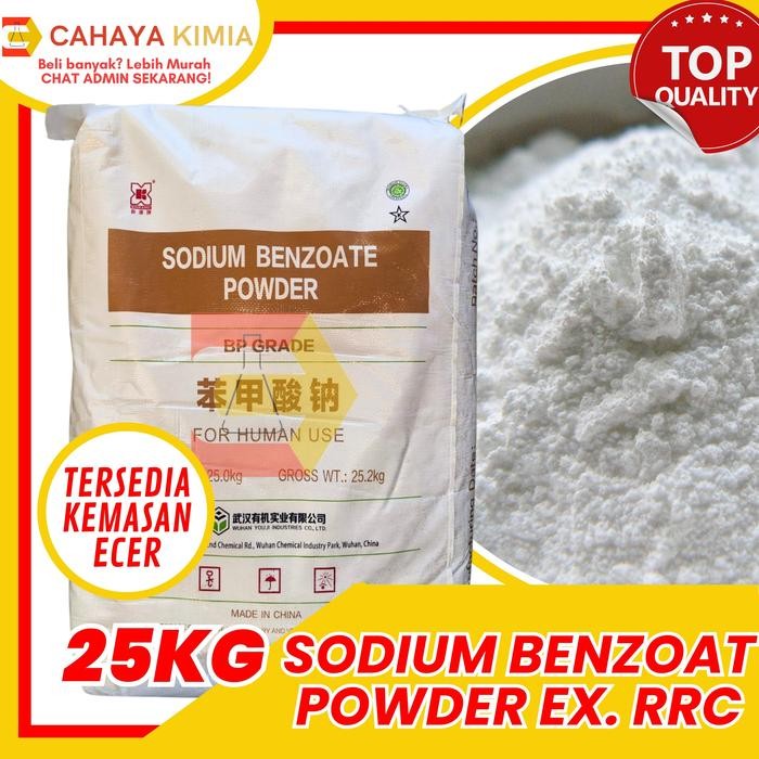 

NEW! SODIUM BENZOAT / NATRIUM BENZOAT EX. RRC WUHAN 1 ZAK (25 KG) INSTANT