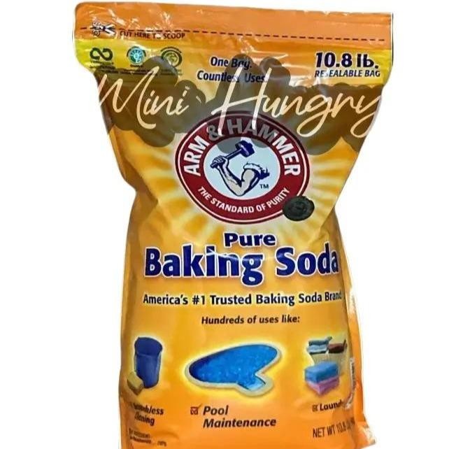 

NEW! BAKING SODA MERK ARM & HAMMER BAKING SODA 4.89 KG MADE IN USA
