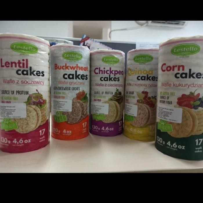 

NEW! LESTELLO CAKES - RICE CAKE GLUTEN FREE ORGANIK